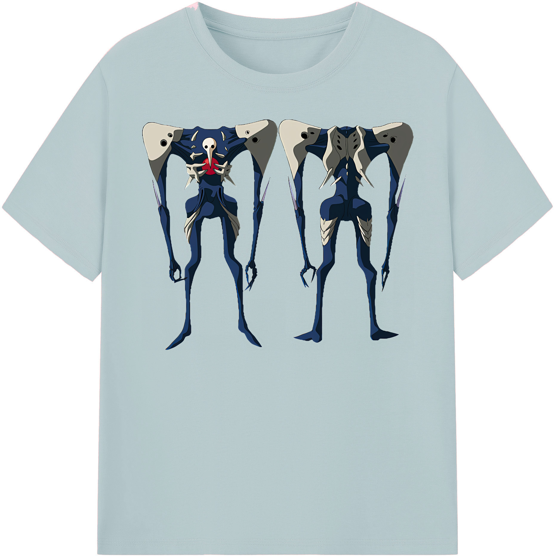 （画像用） EVA 新世紀エヴァンゲリオン 綿100％半袖Tシャツ（フロントプリント）
